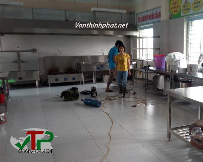 Bếp ăn trường Mầm Non 250 Suất